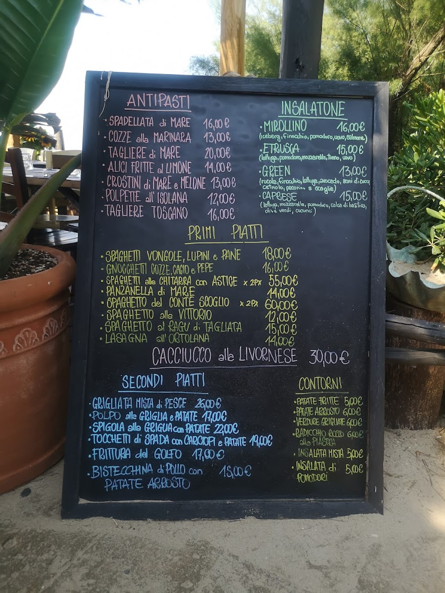 Menu Mirollino Beach-1