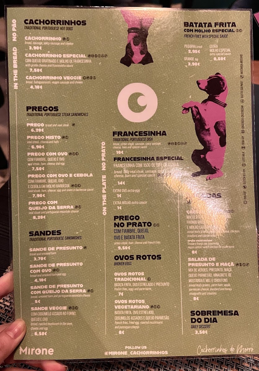 Menu Mirone - Cachorrinhos Do Morro-10
