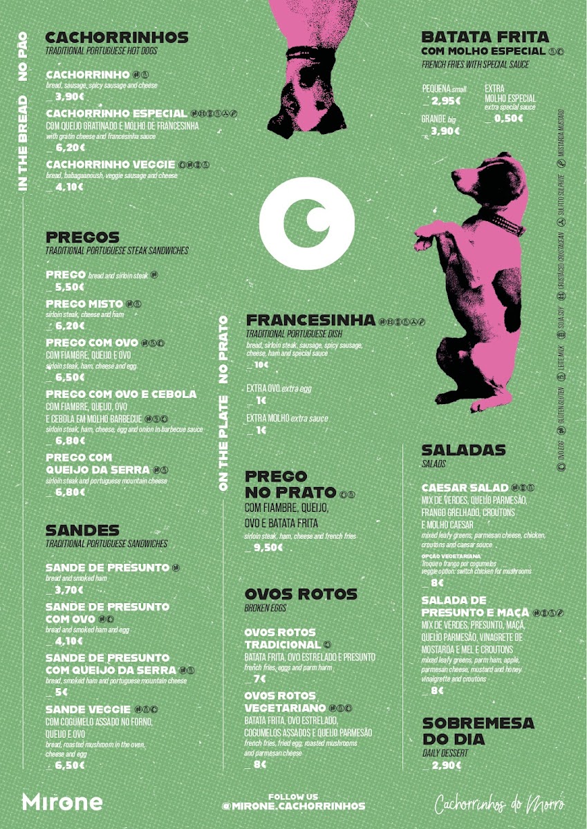 Menu Mirone - Cachorrinhos Do Morro-2