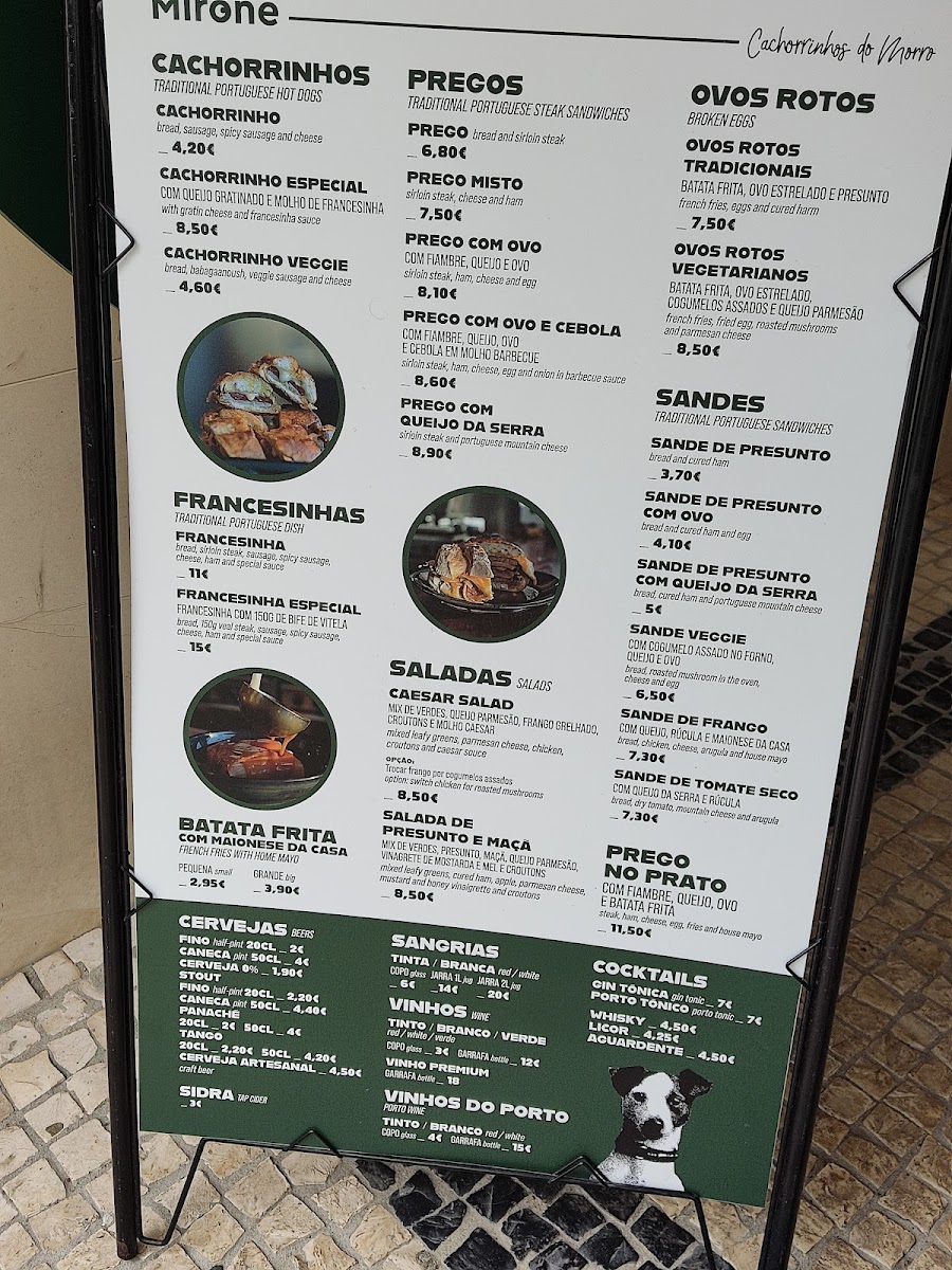 Menu Mirone - Cachorrinhos Do Morro-6