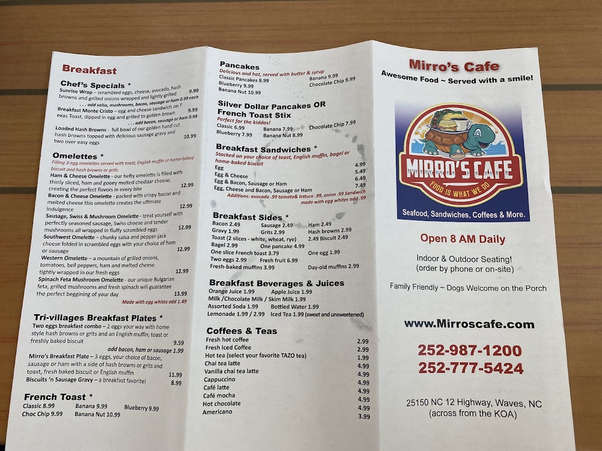 Menu Mirro’S Cafe-10