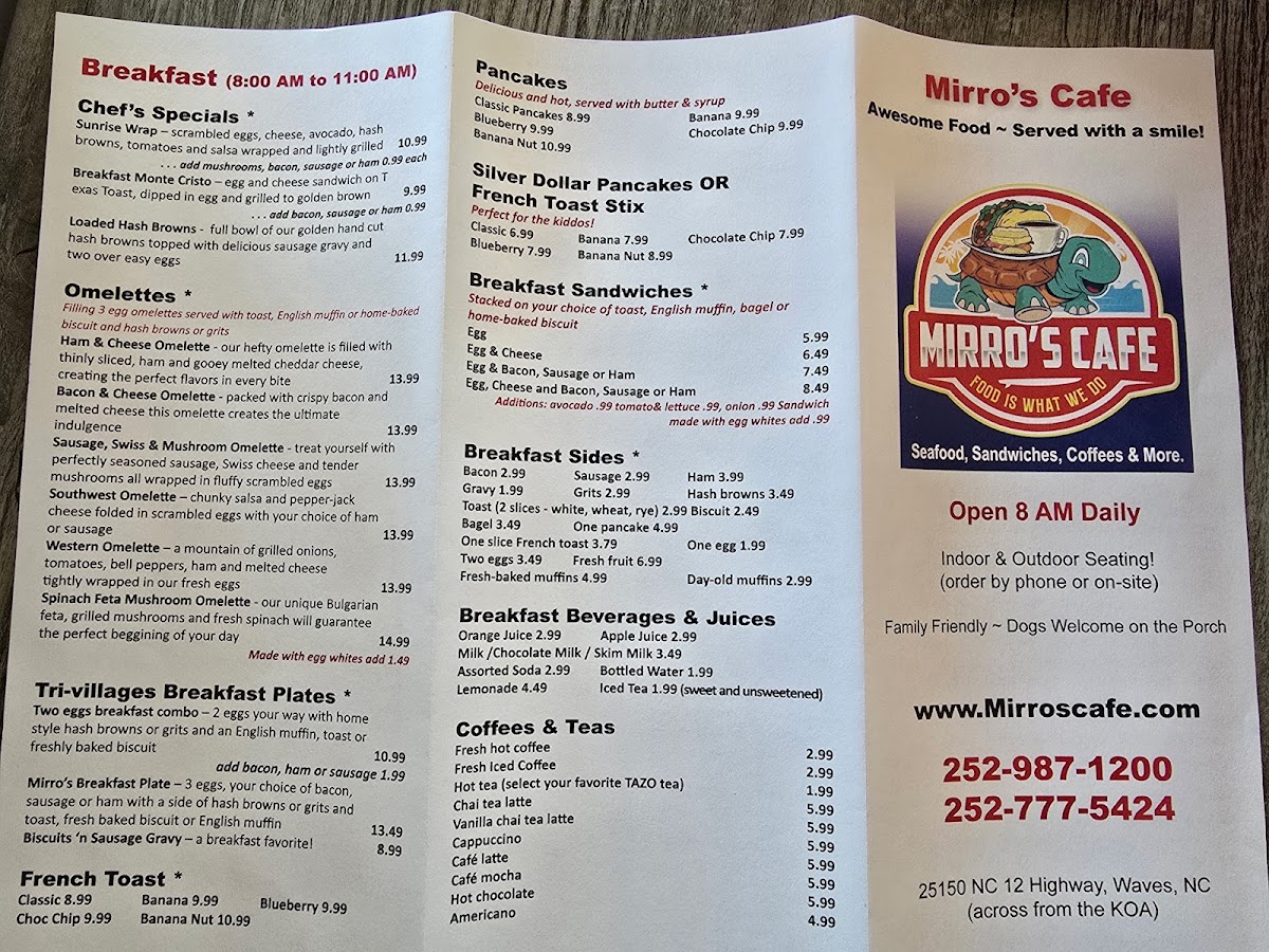 Menu Mirro’S Cafe-3