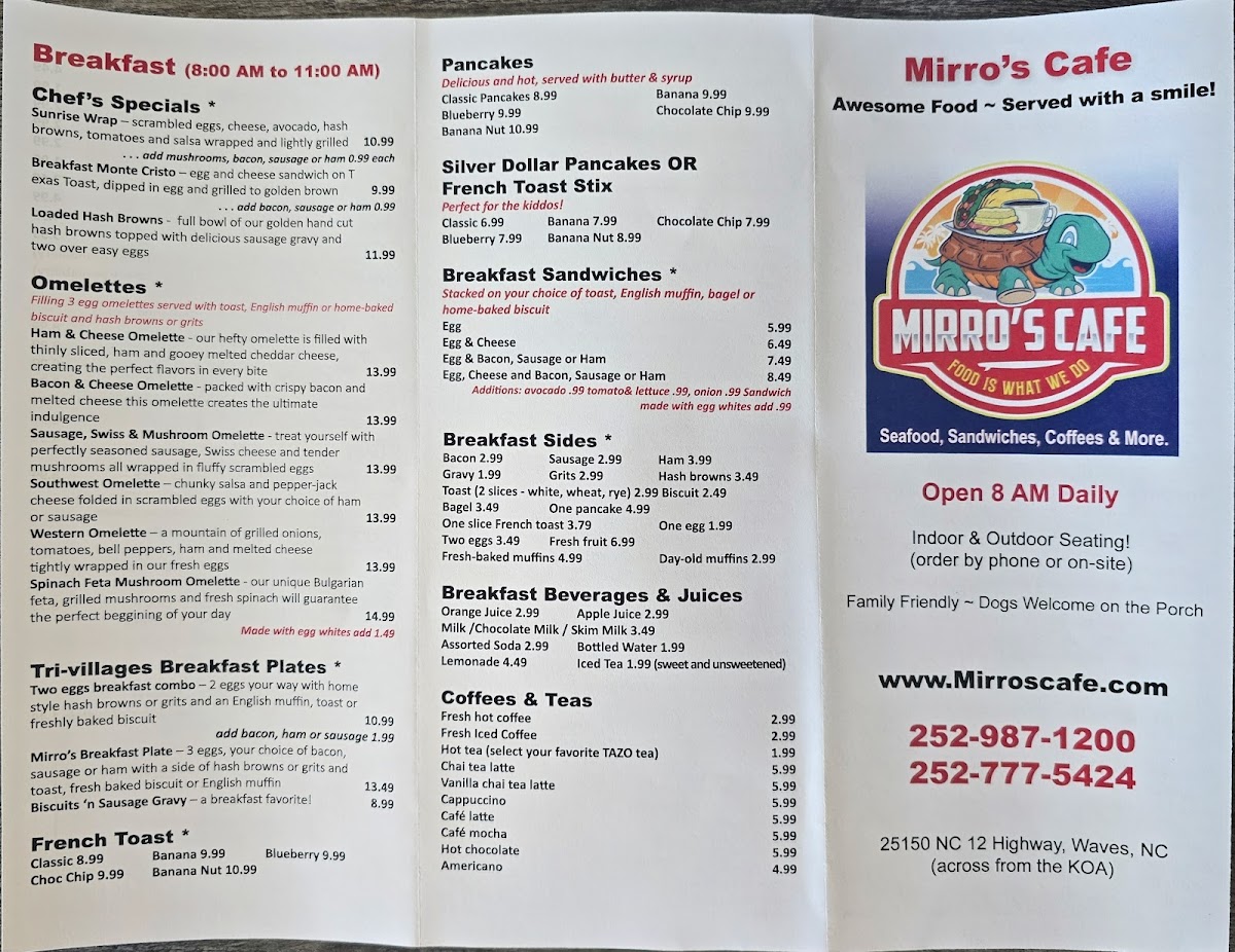 Menu Mirro’S Cafe-4