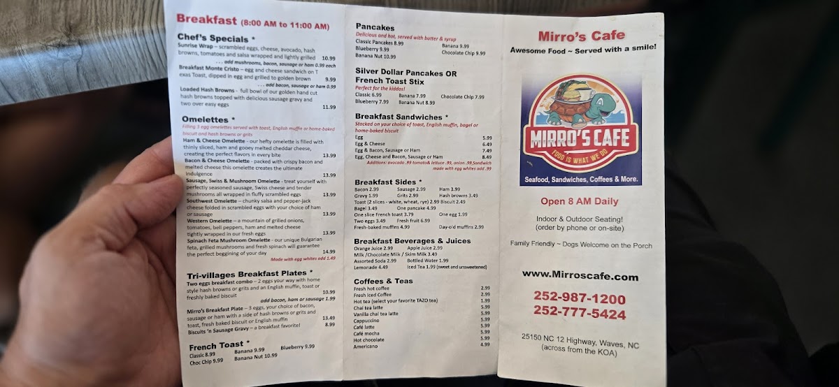 Menu Mirro’S Cafe-9
