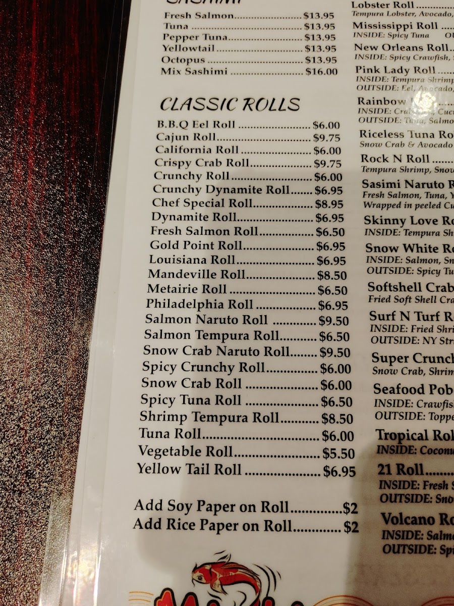 Menu Misaki Hibachi And Sushi-6