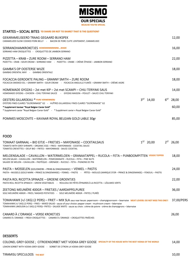 Menu Mismo-3