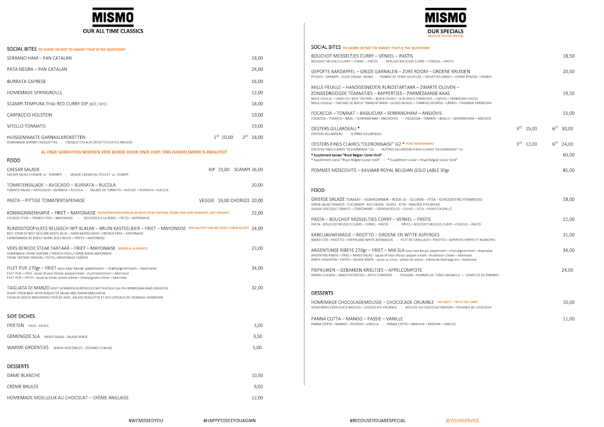 Menu Mismo-4