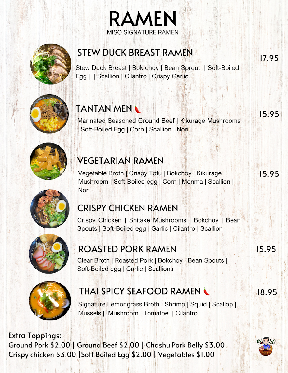 Menu Miso Ramen And Poke Bar-6