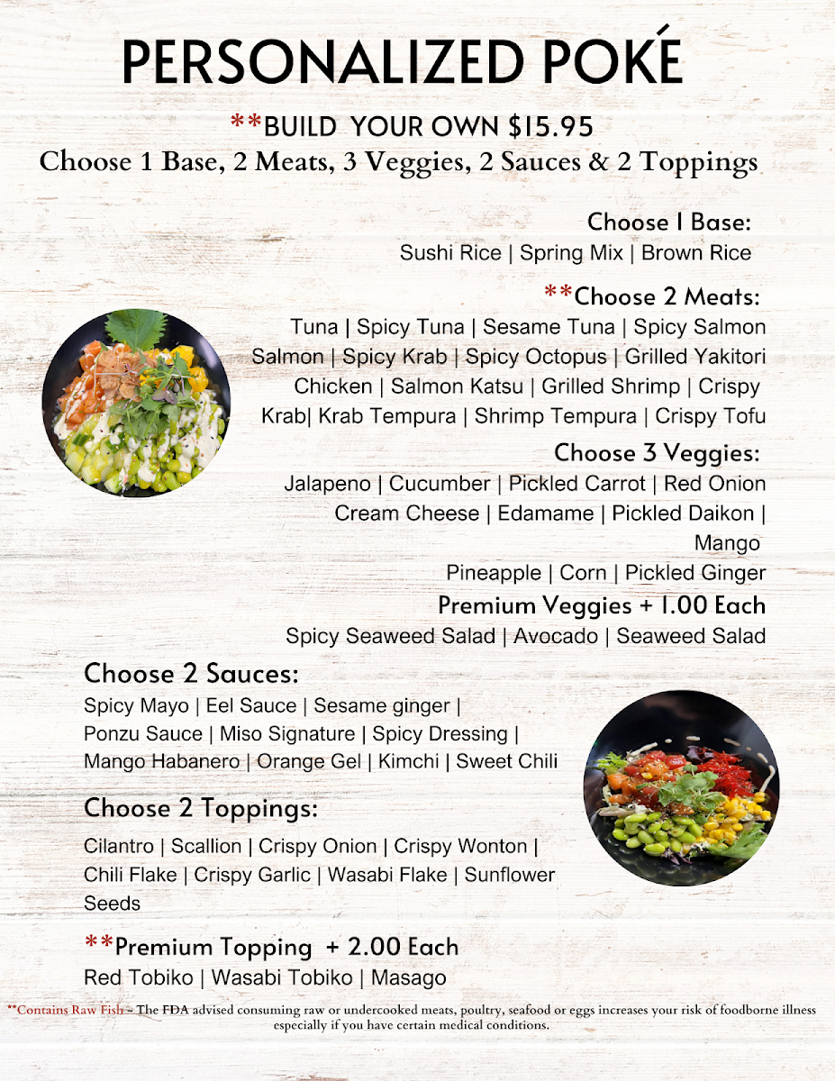 Menu Miso Ramen And Poke Bar-7
