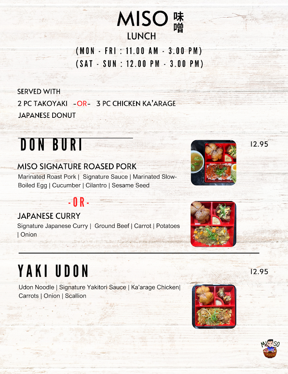 Menu Miso Ramen And Poke Bar-8