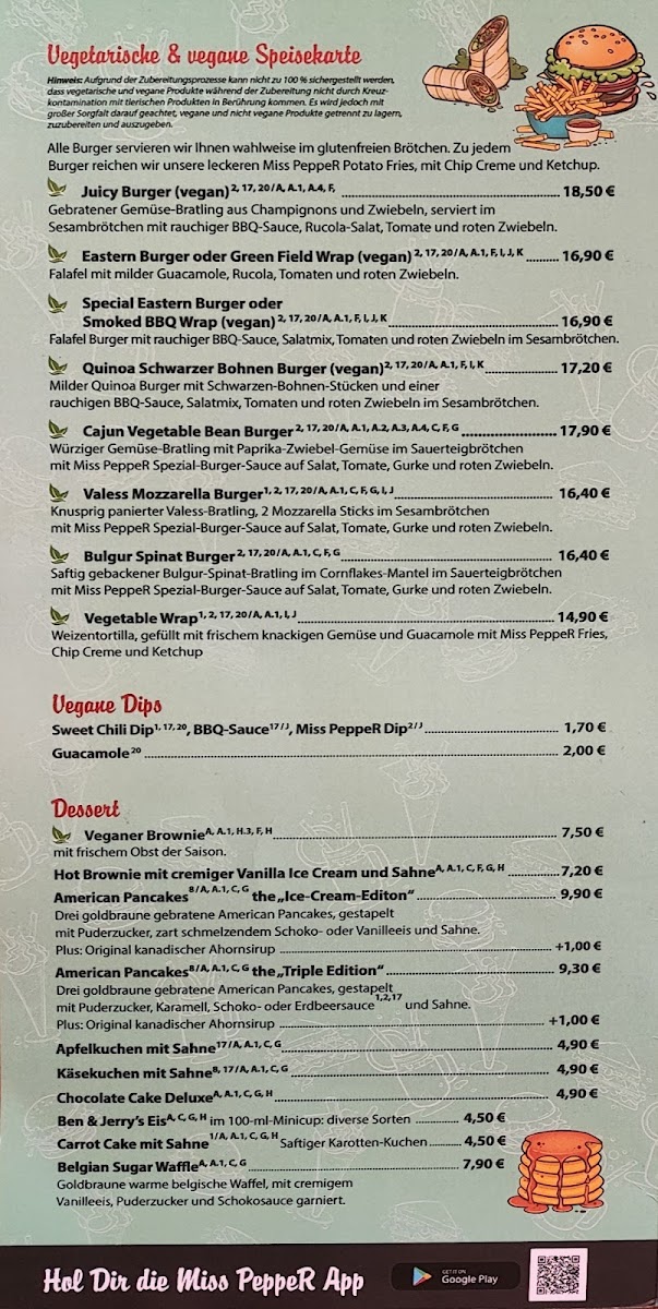 Menu Miss Pepper Gastro Gmbh Paderborn-2