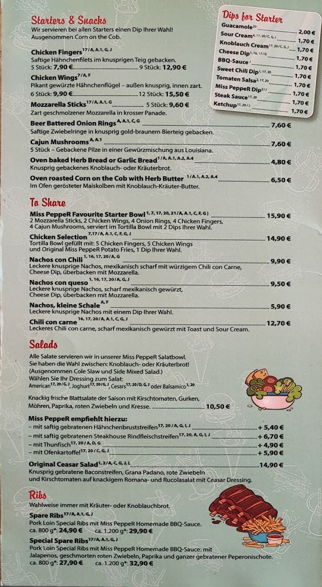 Menu Miss Pepper Gastro Gmbh Paderborn-3