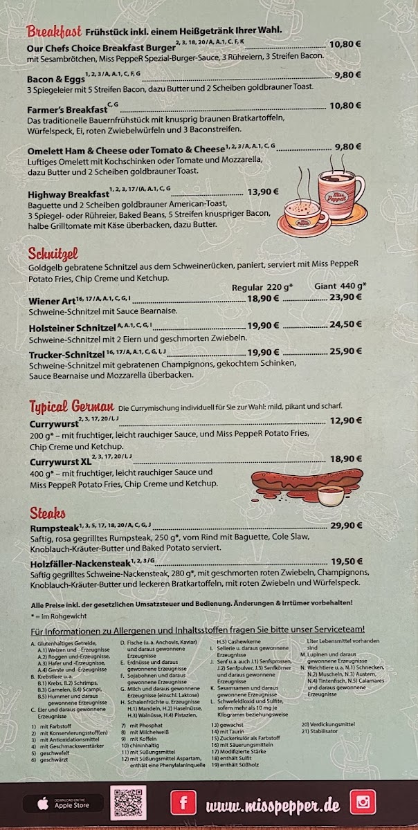 Menu Miss Pepper Gastro Gmbh Paderborn-7