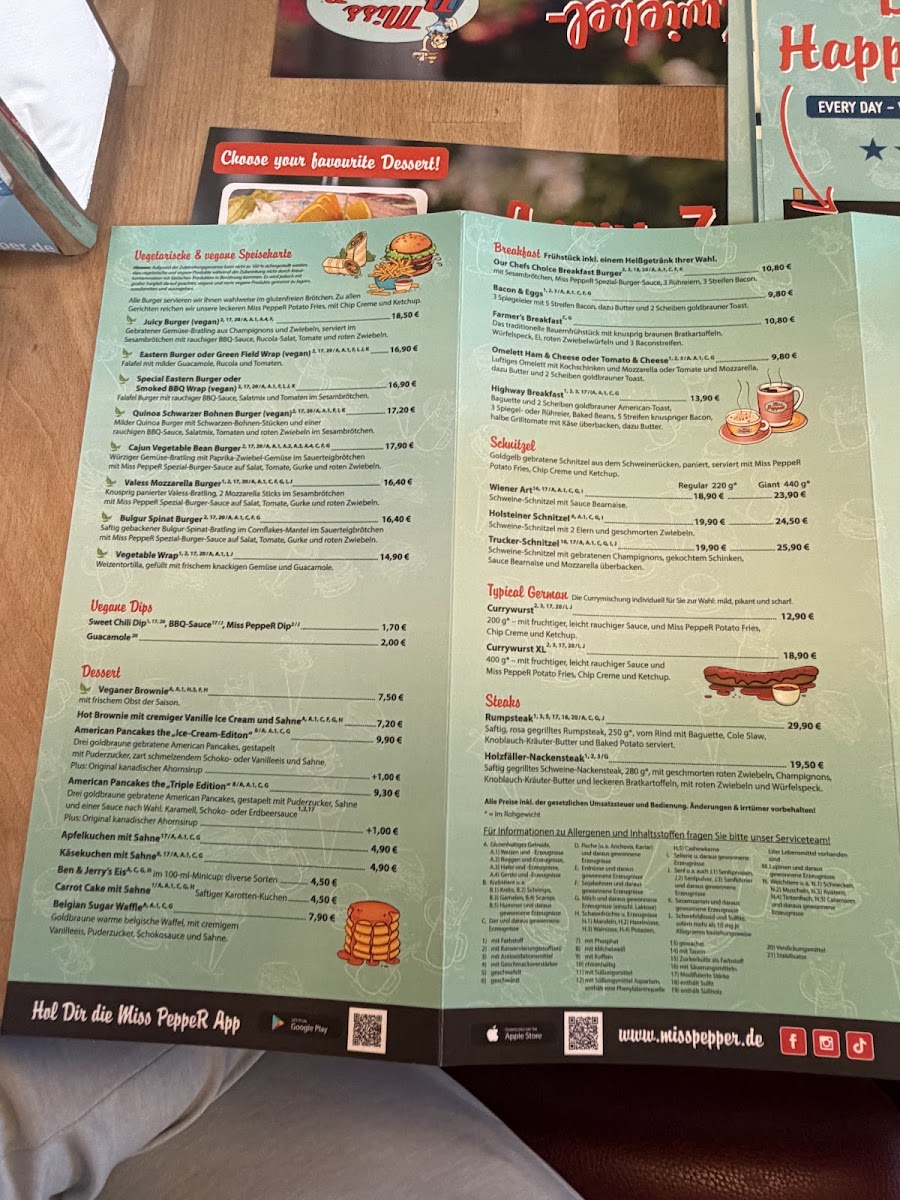 Menu Miss Pepper Gastro Gmbh Paderborn-9