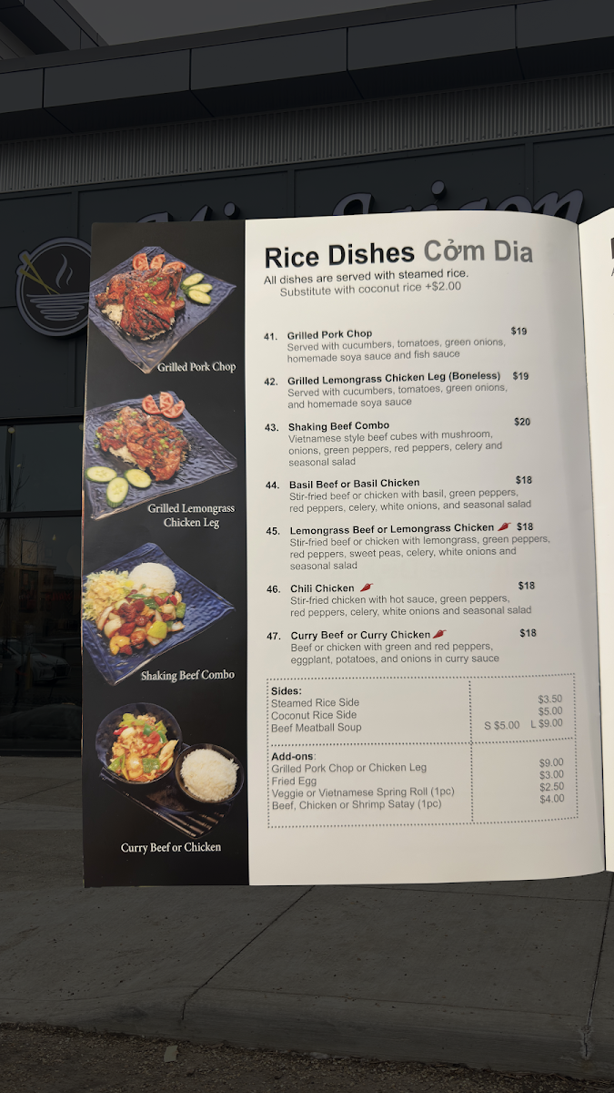 Menu Miss Saigon Vietnamese Noodle House Windermere-3