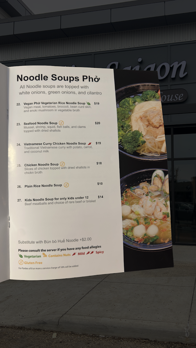 Menu Miss Saigon Vietnamese Noodle House Windermere-9