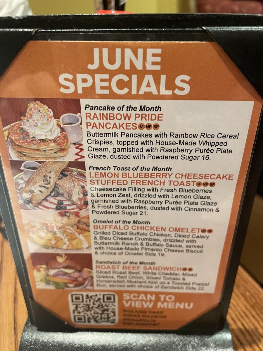 Menu Miss Shirley's Cafe, Roland Park-4