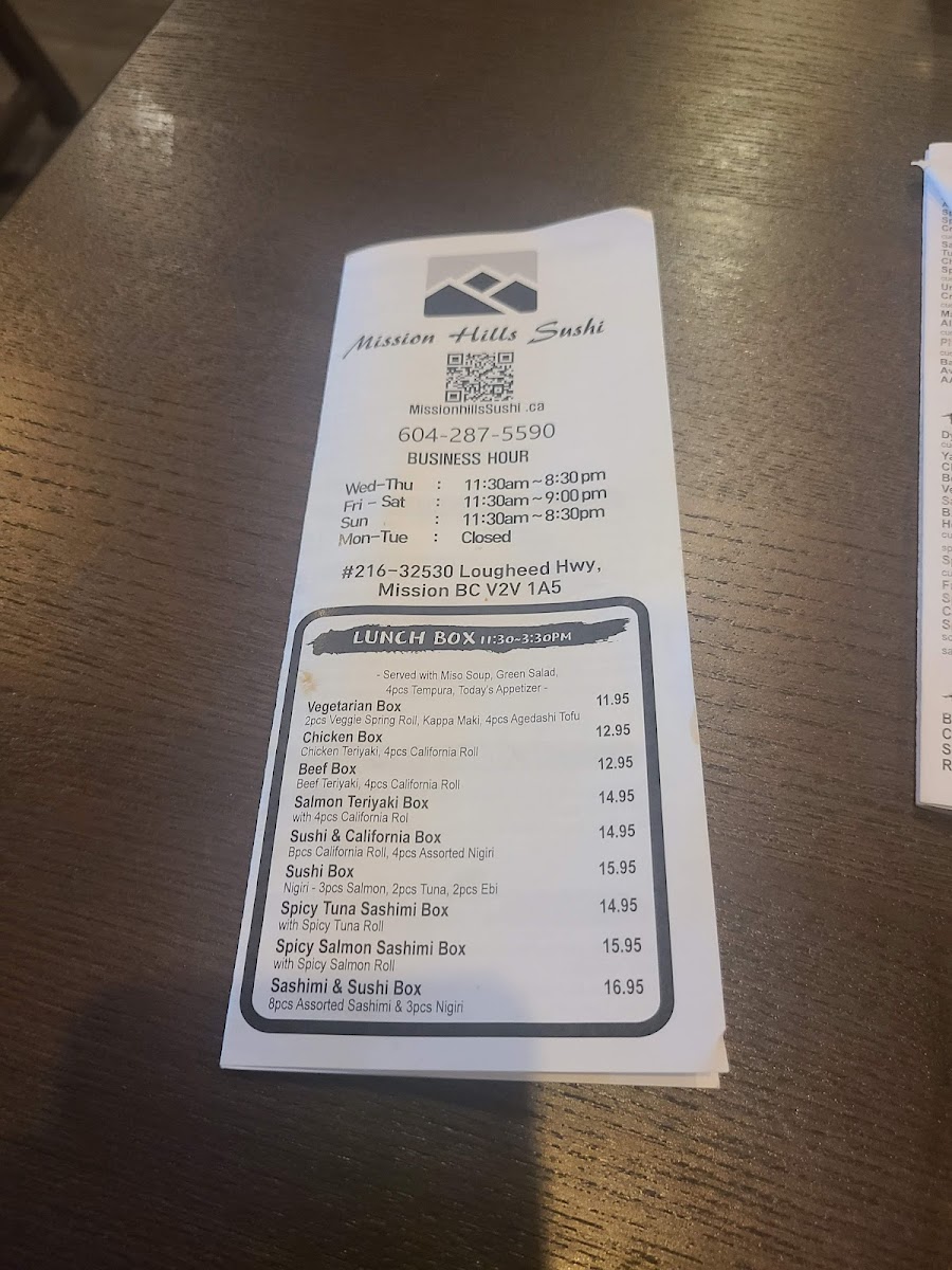 Menu Mission Hills Sushi-5