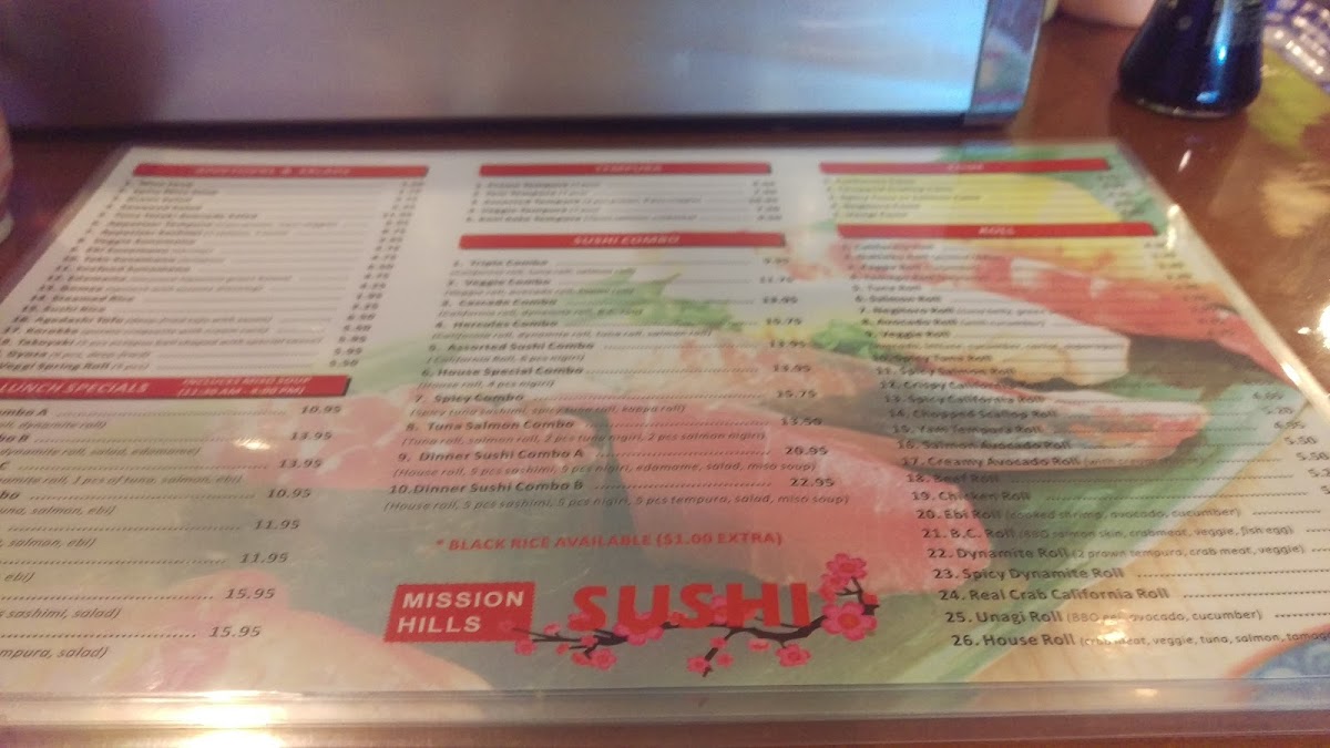 Menu Mission Hills Sushi-8