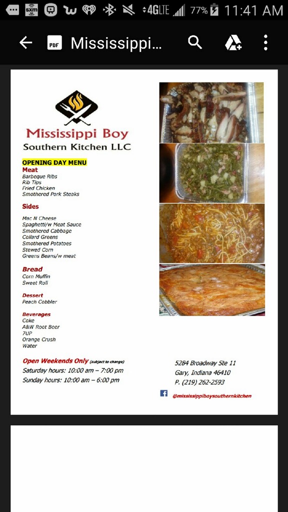 Menu Mississippi Boy Southern Kitchen-3
