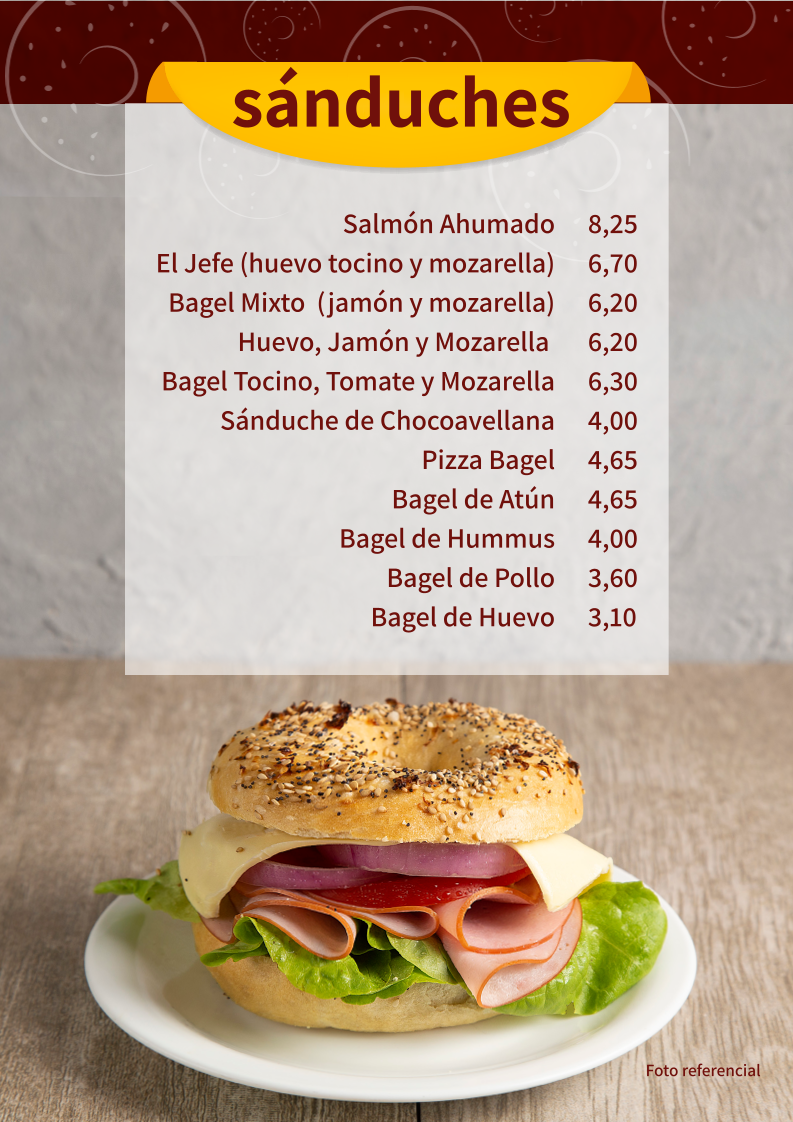 Menu Mister Bagel-2