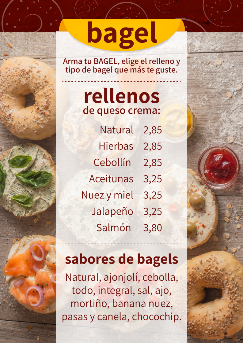 Menu Mister Bagel-3
