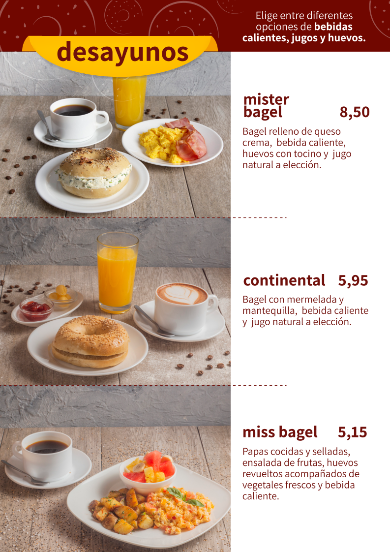 Menu Mister Bagel-8