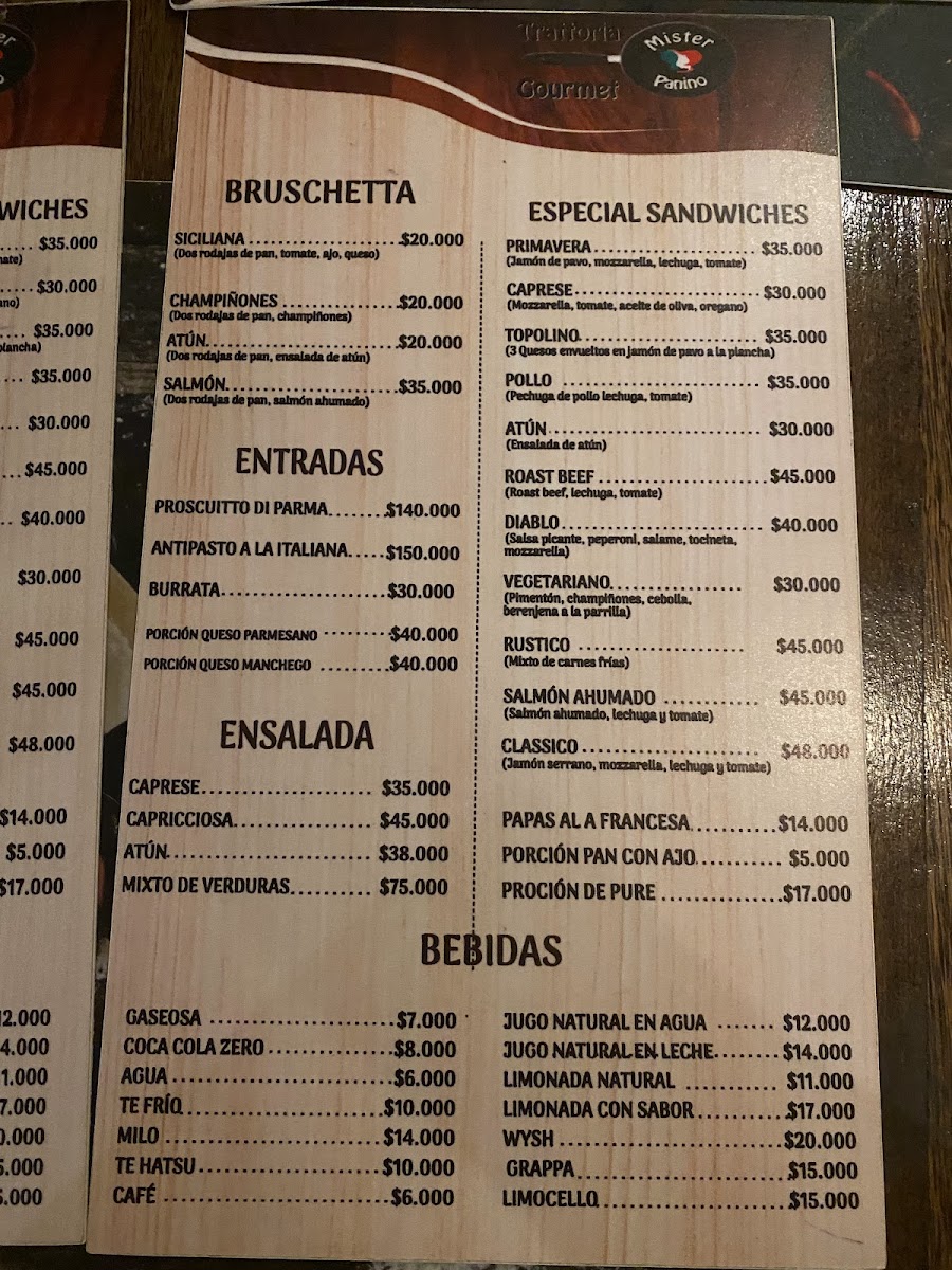 Menu Mister Panino-1