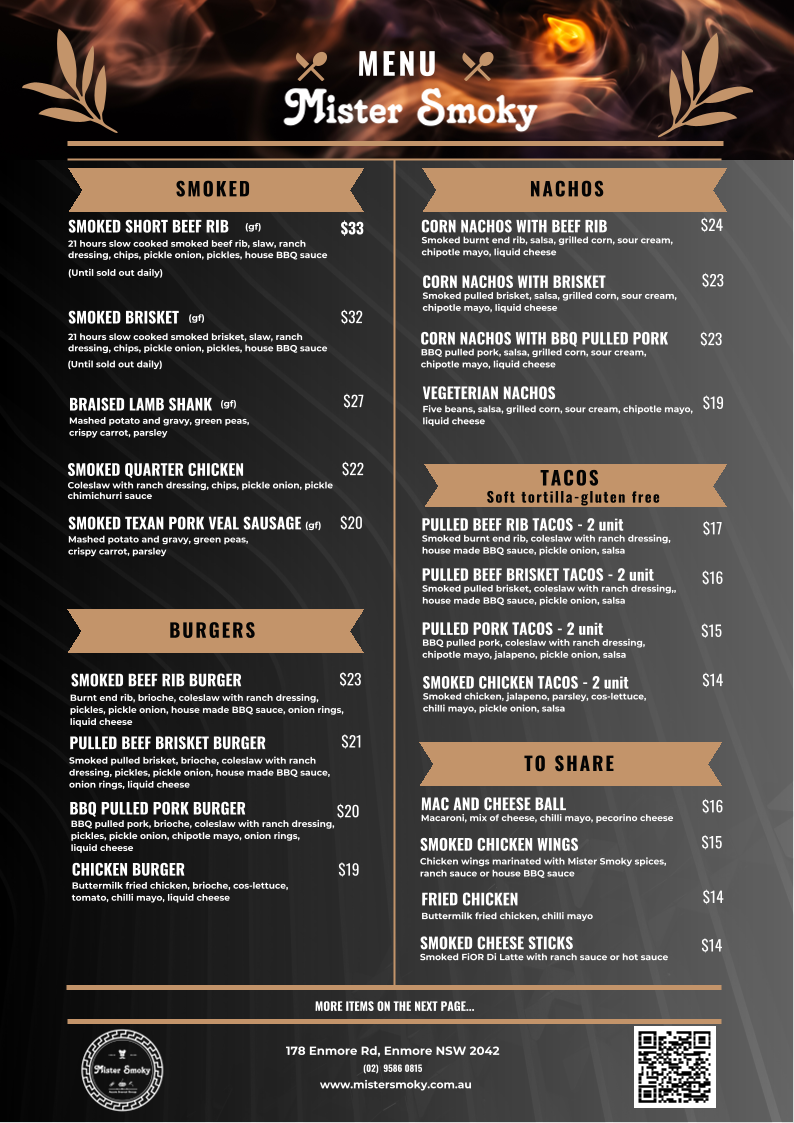 Menu Mister Smoky-1