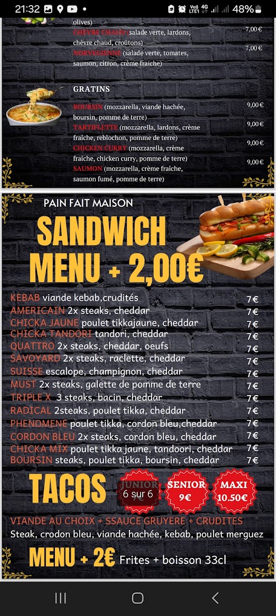 Menu Mistral 74-2