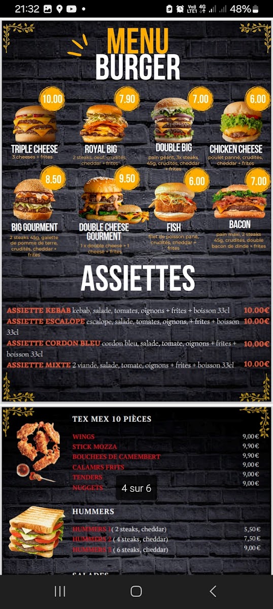 Menu Mistral 74-5