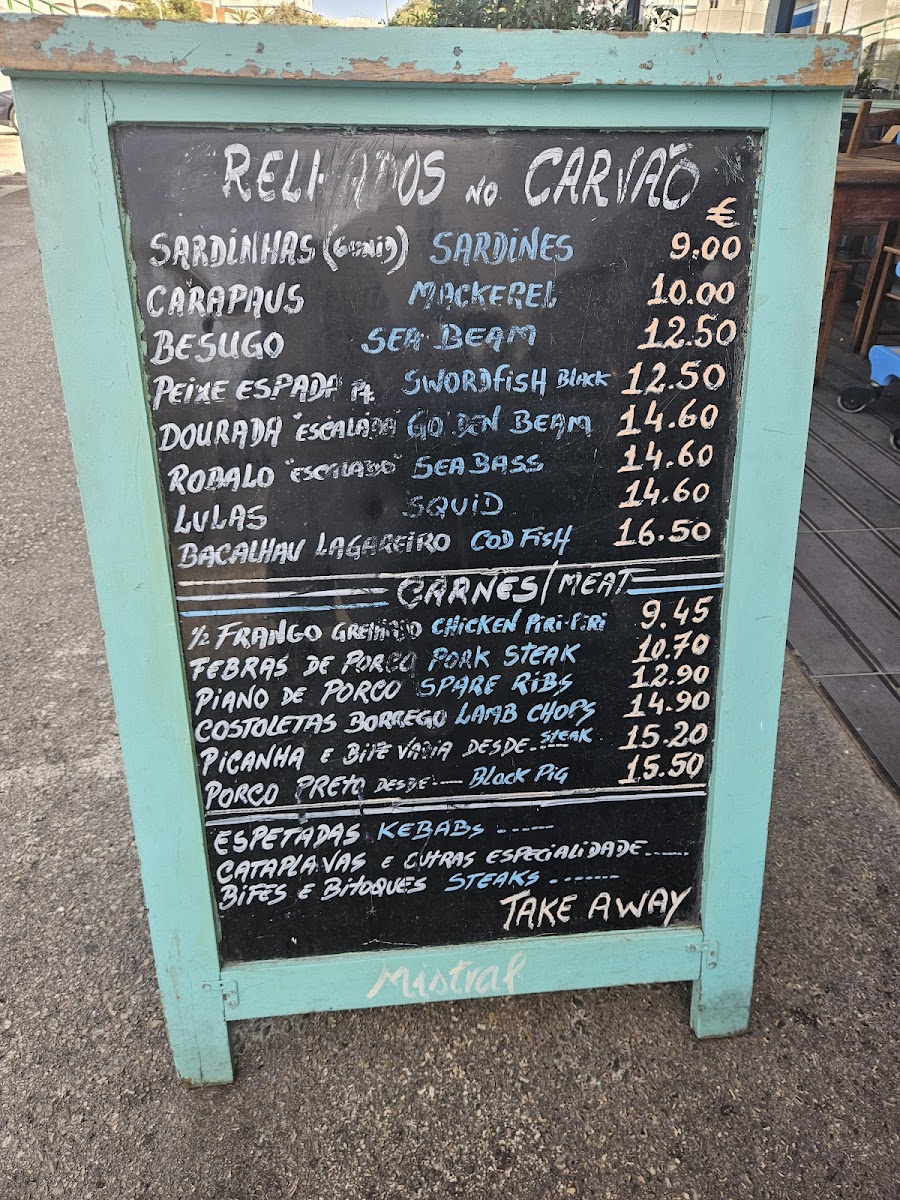 Menu Mistral-4