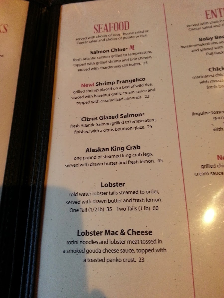 Menu Misty's Steakhouse And Brewery-2