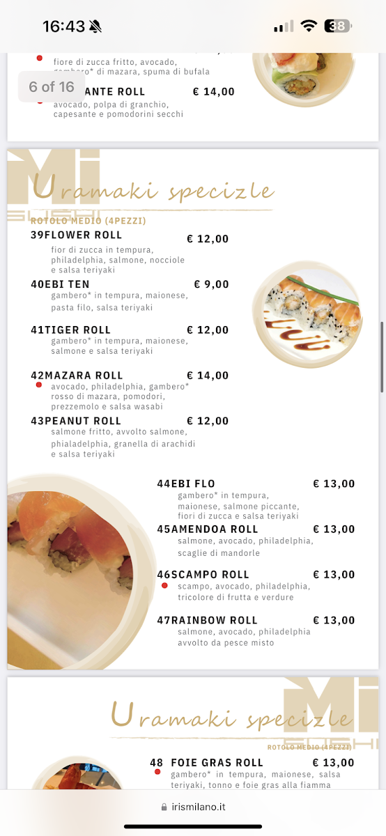 Menu Misushi Restaurant-9