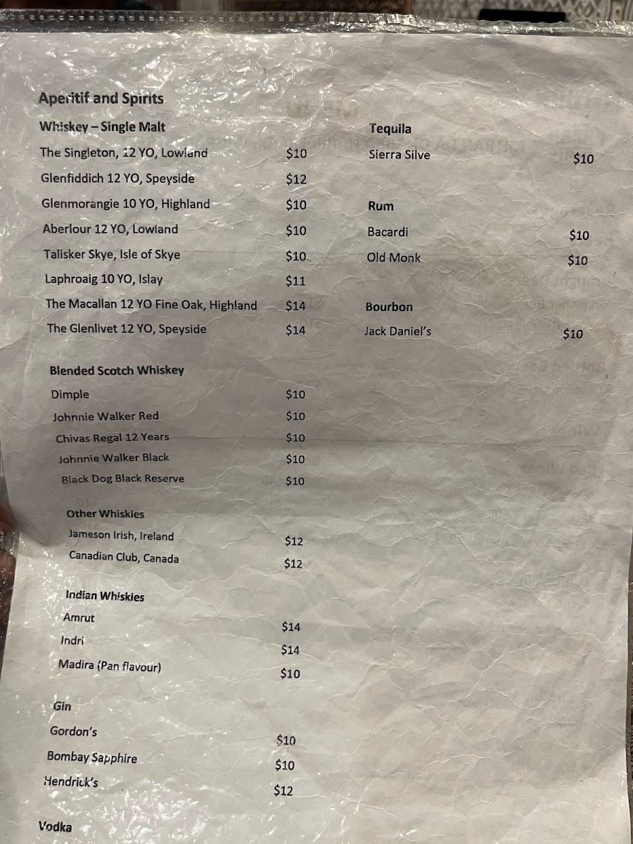 Menu Mitran Da Dhaba Harris Park Wigram Street-4