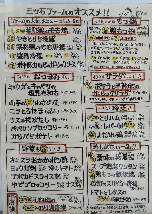 Menu Mitsuishi Farm-1