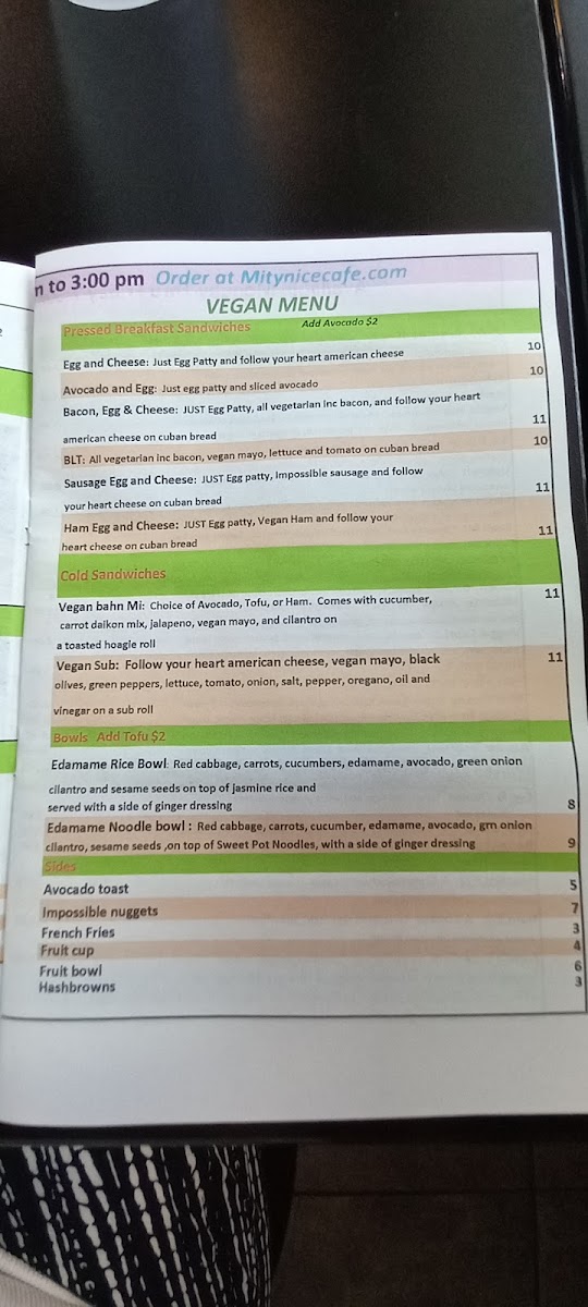 Menu Mity Nice Cafe-1