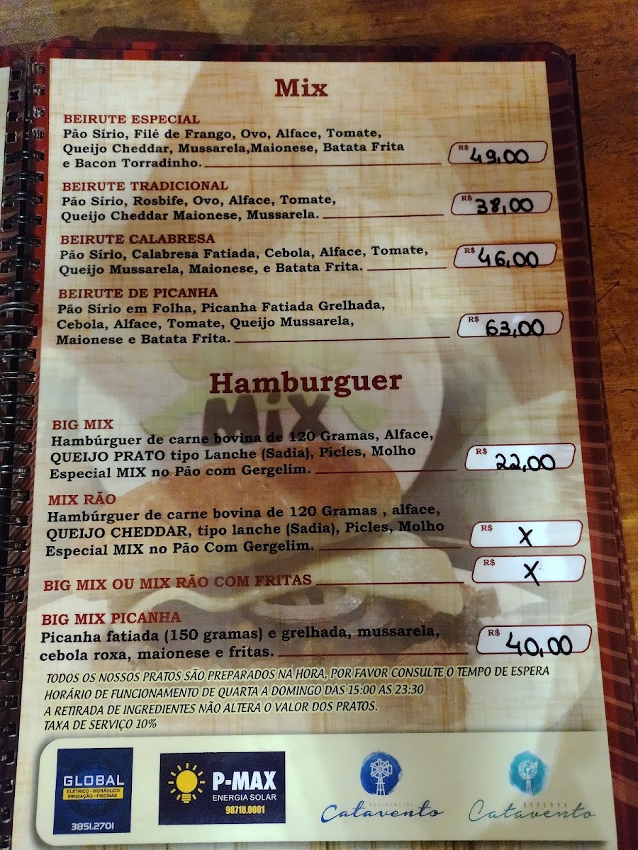Menu Mix Do Lago-1