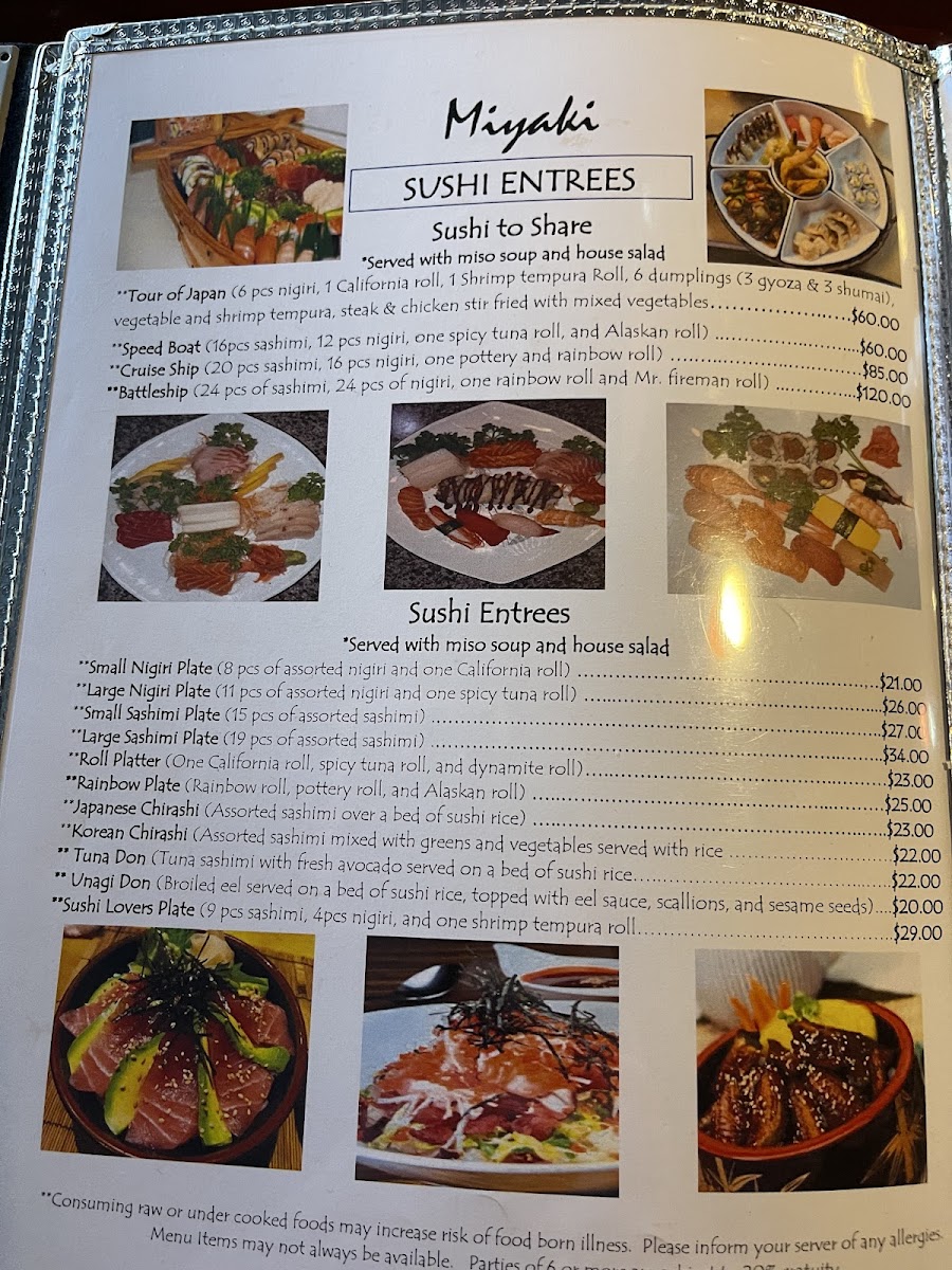 Menu Miyaki Sushi And Grill-5