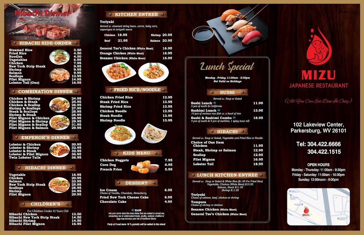 Menu Mizu Sushi Hibachi-2