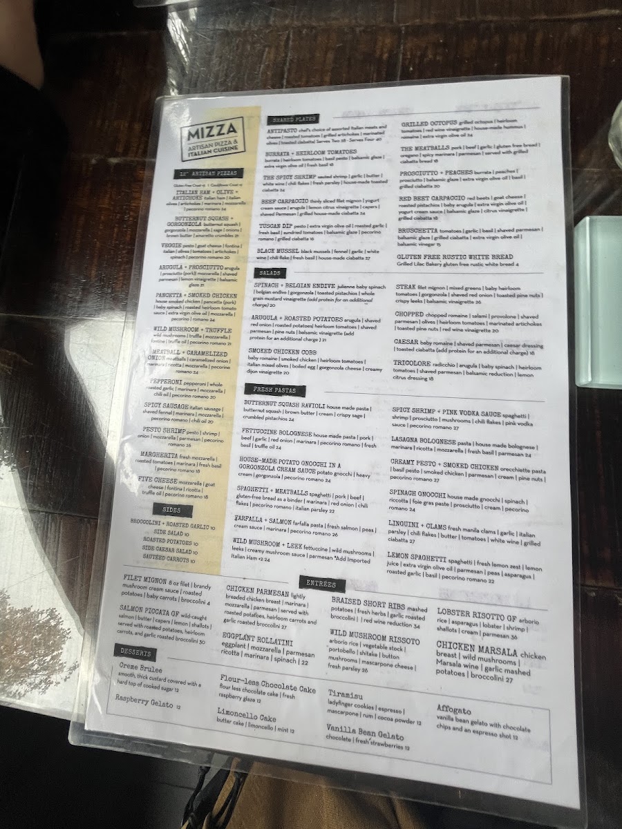 Menu Mizza-2