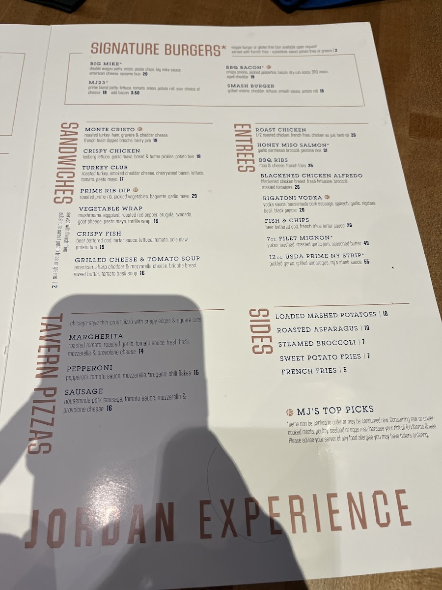 Menu Mj23 Sports Bar & Grill-5