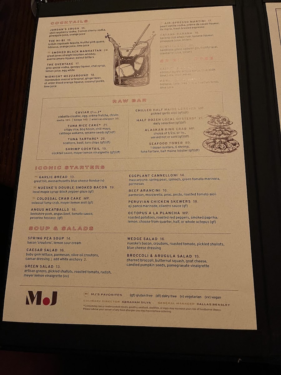 Menu Mj23 Sports Bar & Grill-8