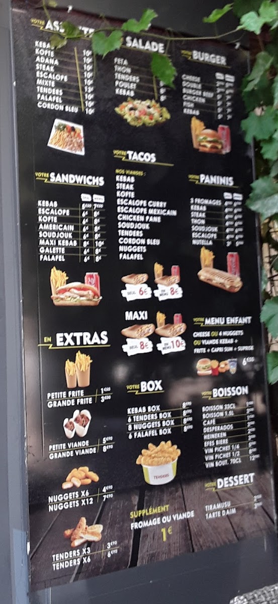 Menu Mk Resto Kebab & Tacos-7