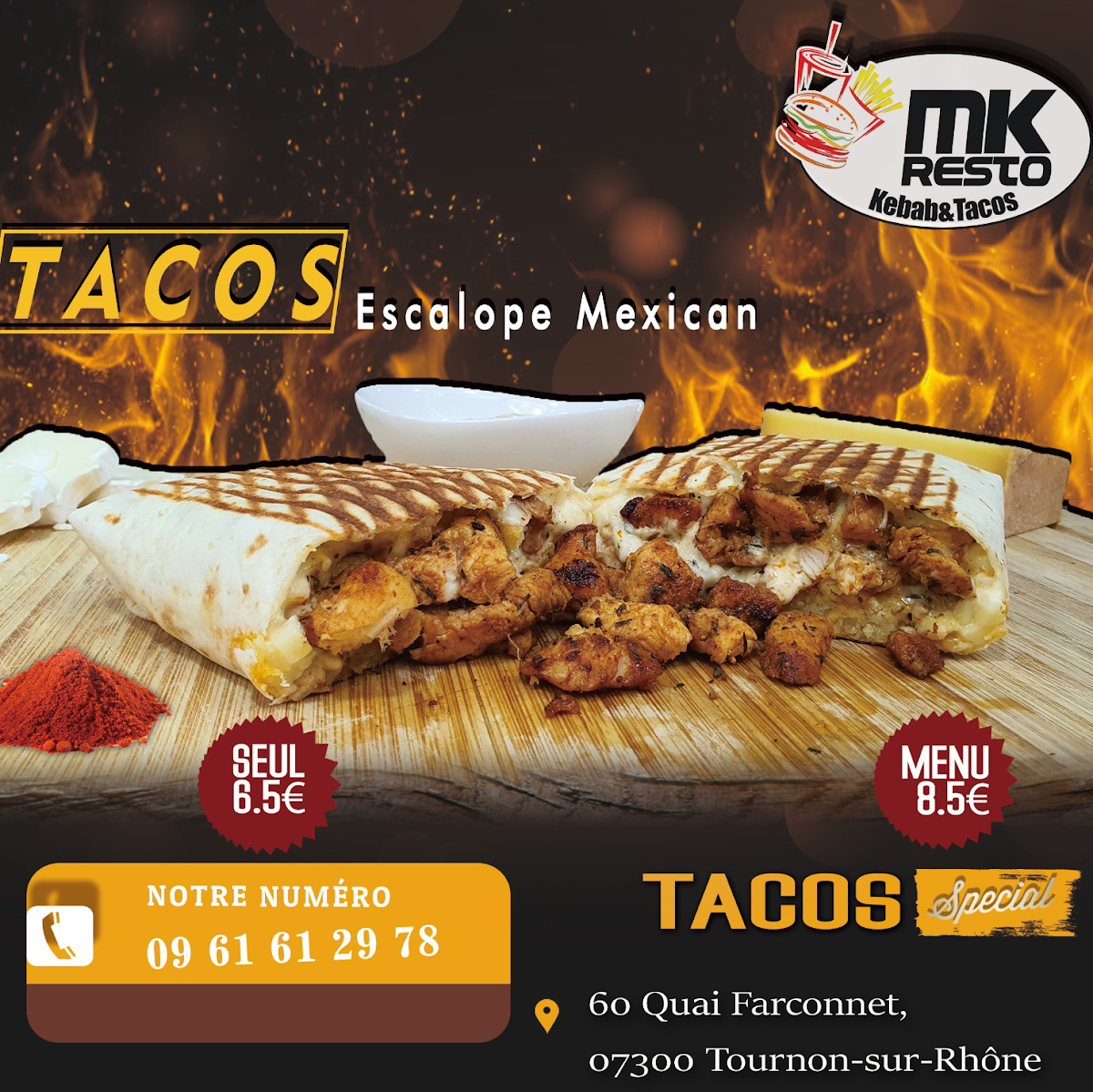 Menu Mk Resto Kebab & Tacos-9