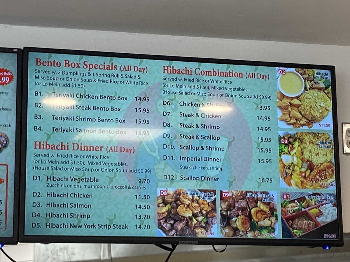 Menu M&m Hibachi Express-10
