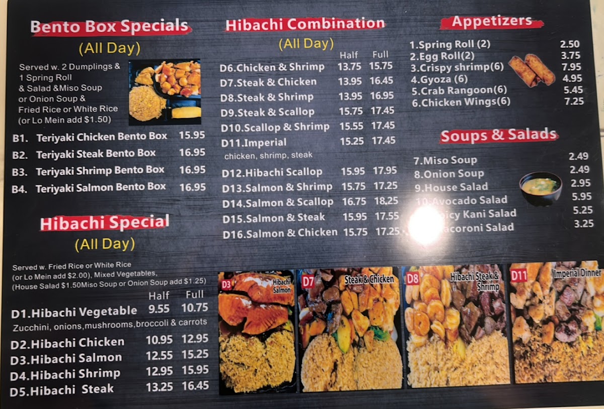 Menu M&m Hibachi Express-2