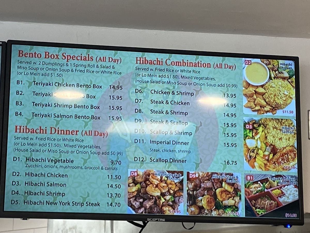 Menu M&m Hibachi Express-7