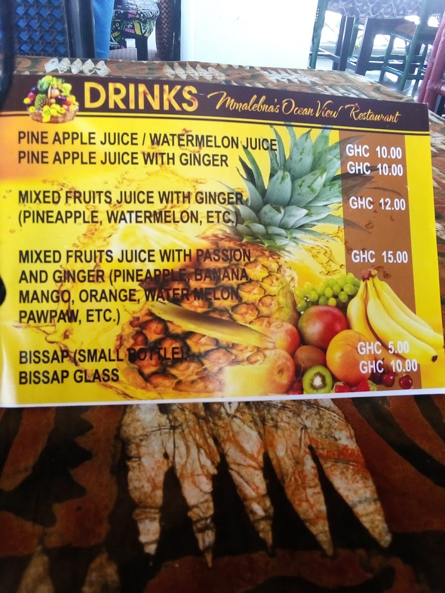 Menu Mmalebna's Restaurant And Guest Lodge/ African Ancestral Wall-3