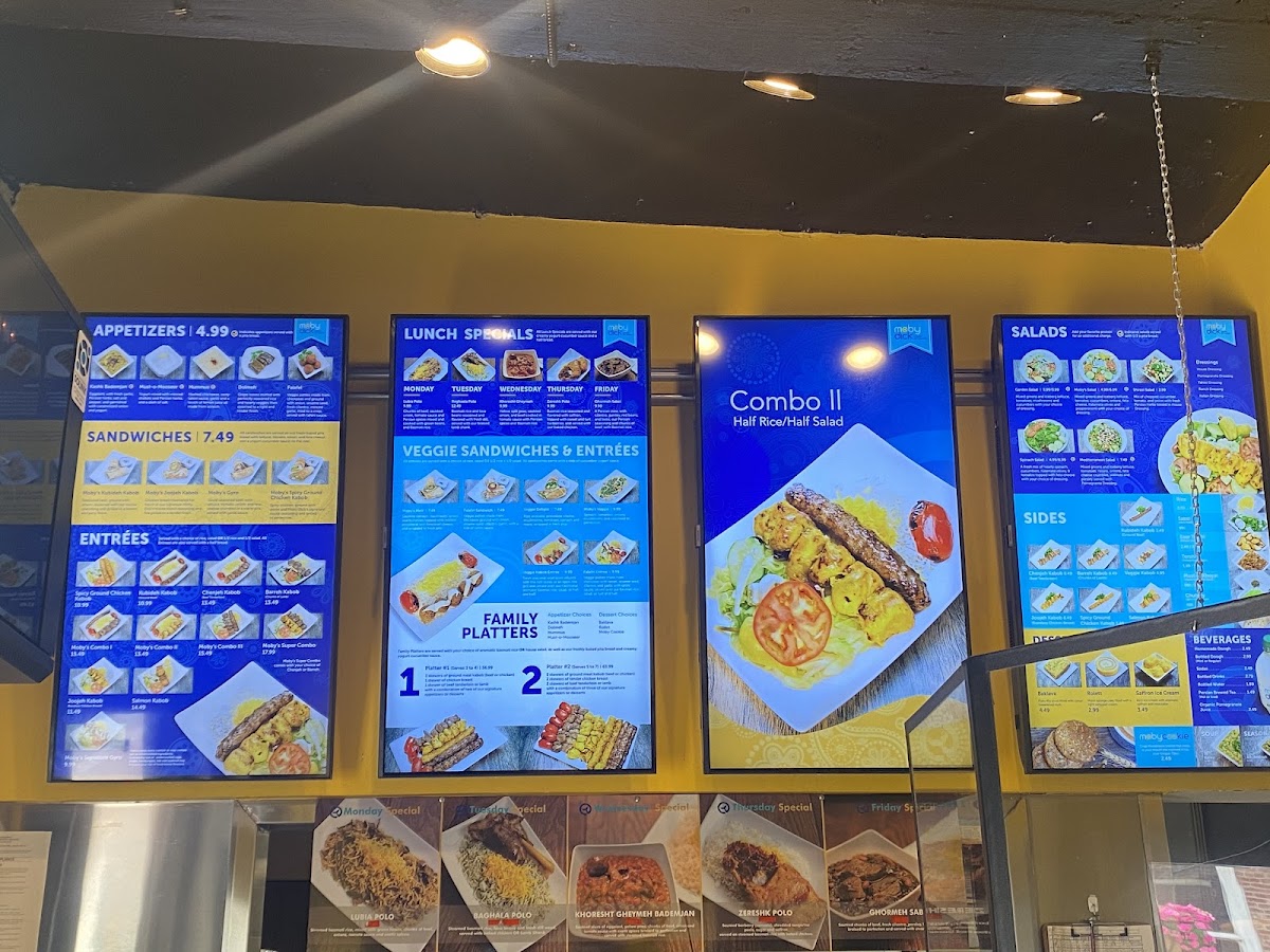 Menu Moby Dick House Of Kabob-7